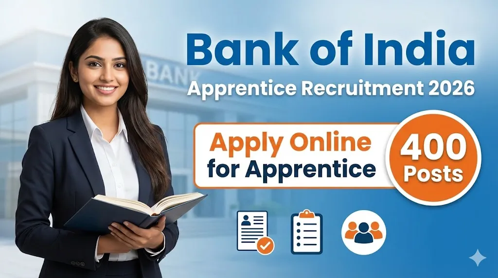 Bank of India Apprentice Recruitment 2026